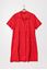 Picture of PLUS SIZE DRESS WITH BUTTONS RED